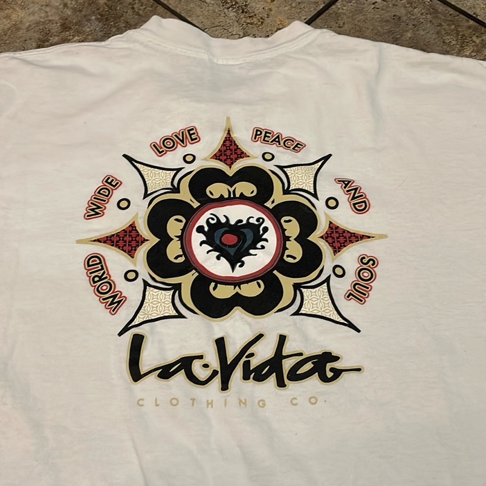 La.Vida Peace•Love•Soul•XL Vintage T-shirt